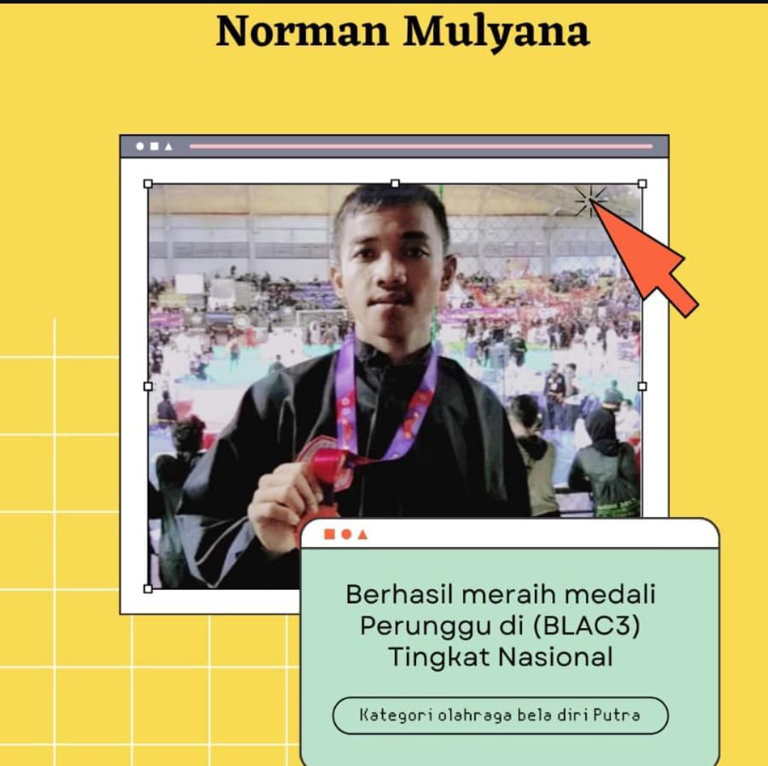 MERAIH MENDALI PERUNGGU PADA LOMBA BLAC3 TINGKAT NASIONAL