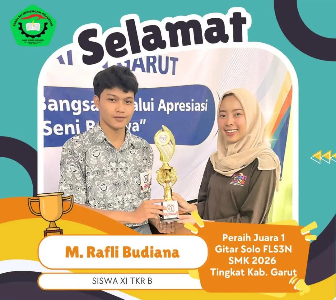 MERAIH JUARA 1  FLS3N 2026 BIDANG GITAR SOLO
